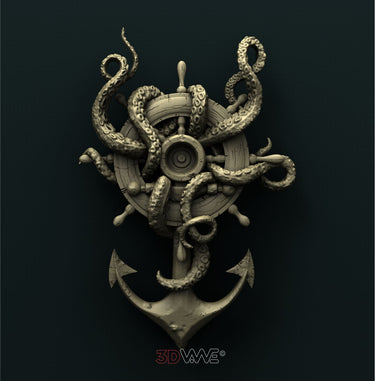 KRAKEN 3D STL 3DWave